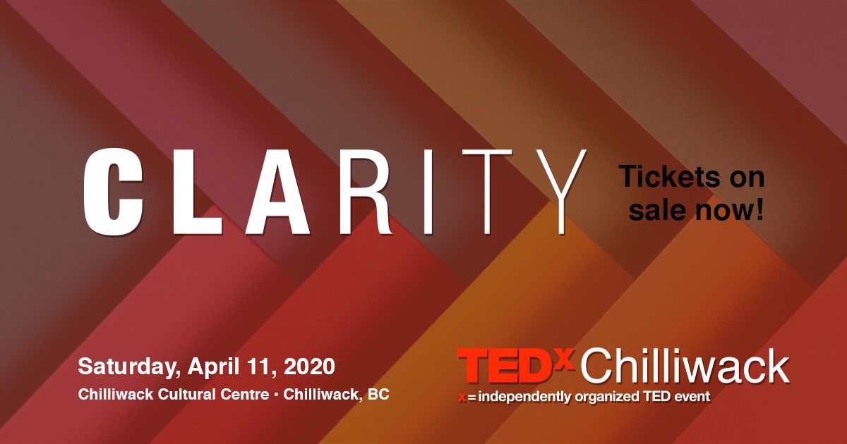 Call for speakers for 2020 TEDxChilliwack