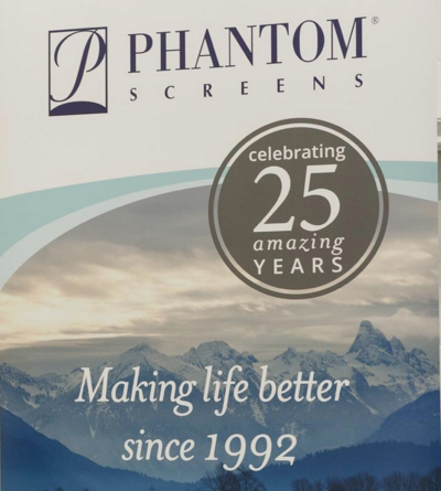 Phantom Screens Celebrates Their Twenty-Fifth Anniversary