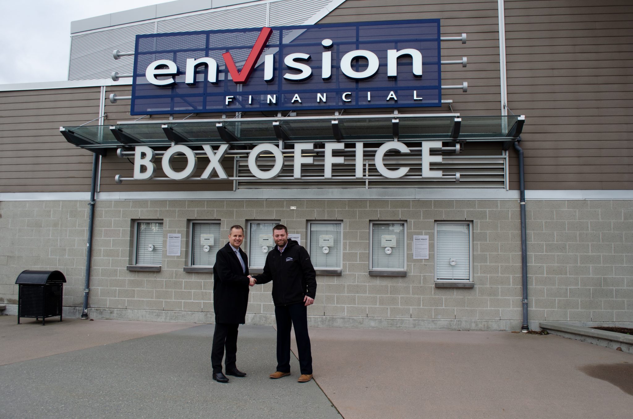 Envision Financial becomes new Box Office Naming Rights Partner at the Abbotsford Centre