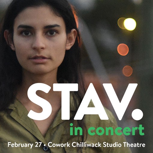 Cowork Chilliwack and Living Room Live present STAV. in concert