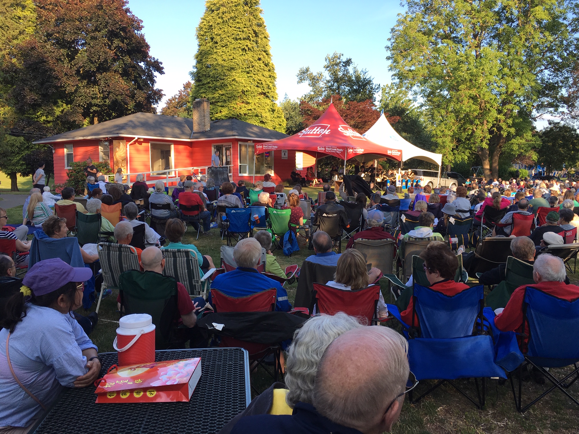 The Abbotsford Arts Council presents its summer Mill Lake Concert Series